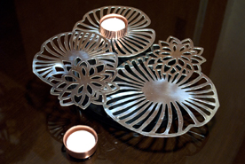 Multi Level Lotus flower T light